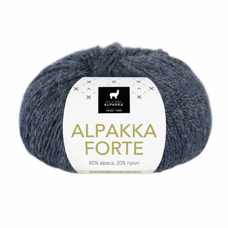 Du Store Alpakka Forte 708 Indigo melerad