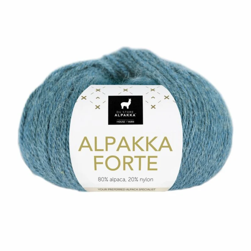 Du Store Alpakka Forte 714 Ljus denim melerad