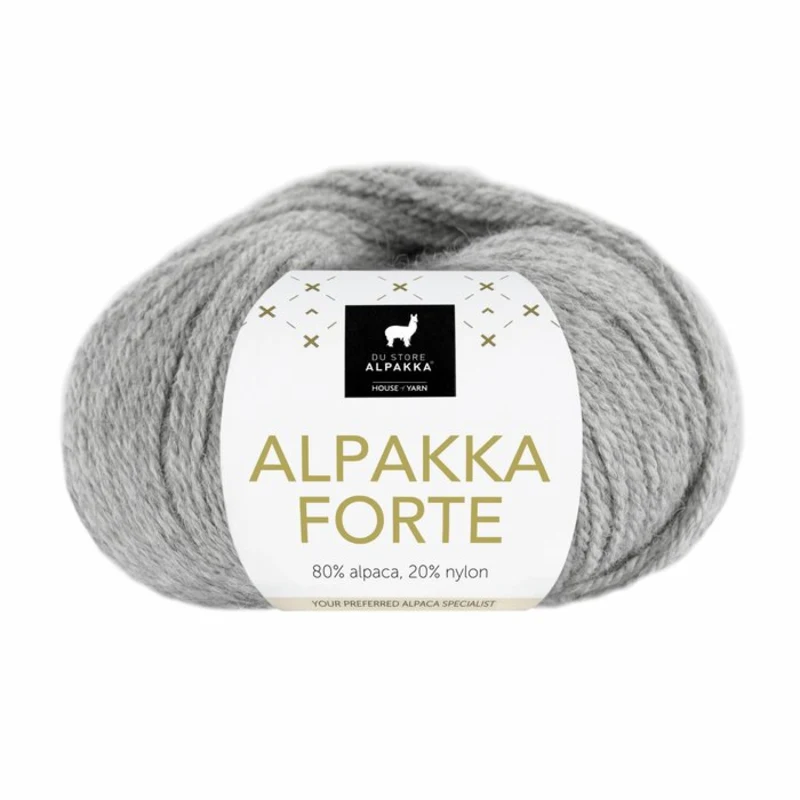 Du Store Alpakka Forte 715 Grå melerad