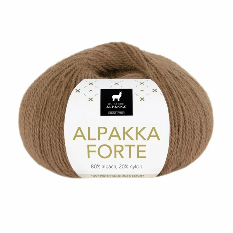 Du Store Alpakka Forte 742 Nötbrun
