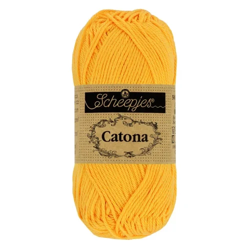 Scheepjes Catona 208 Yellow Gold