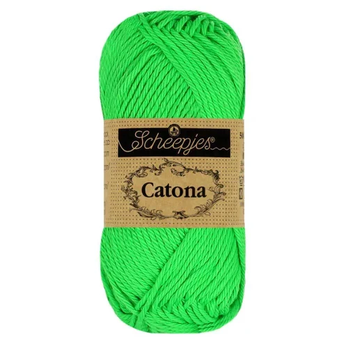 Scheepjes Catona 602 Neon Green