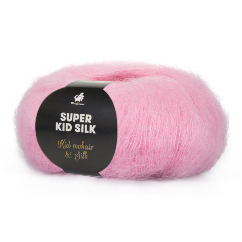 Mayflower Super Kid Silk 95 Ljusrosa