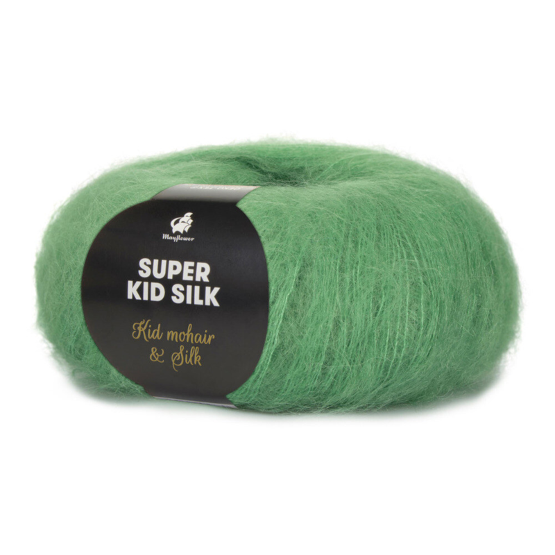 Mayflower Super Kid Silk 25 Gräsgrön