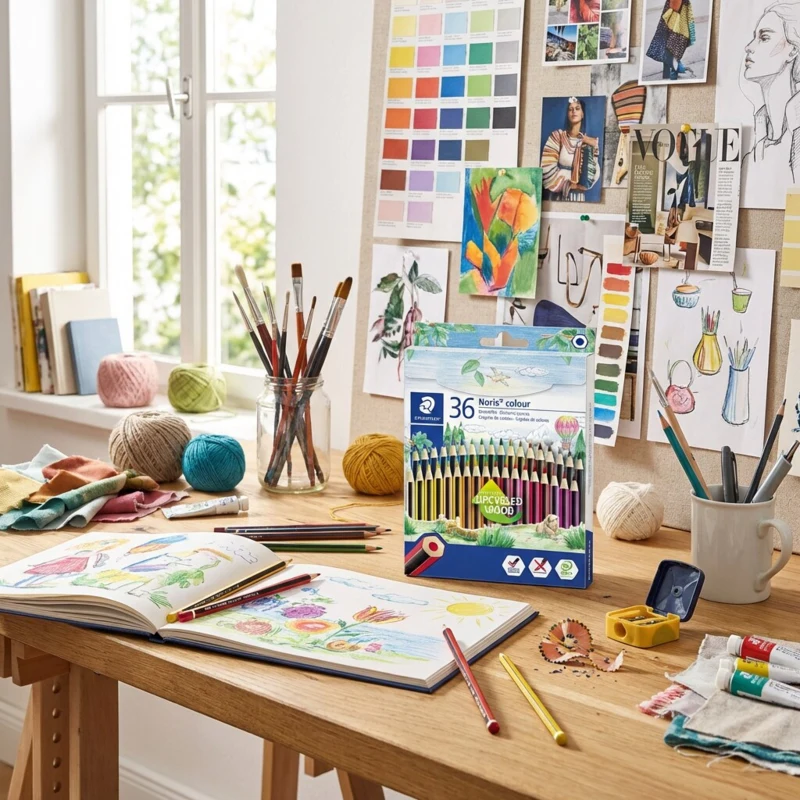 STAEDTLER Noris colour färgpennor, 36 st – Huvudbild stängd