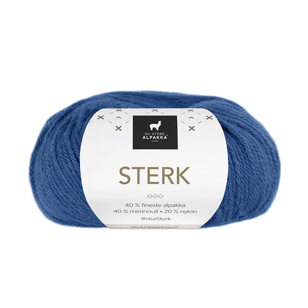 Du Store Alpakka Sterk 840 Blåklint