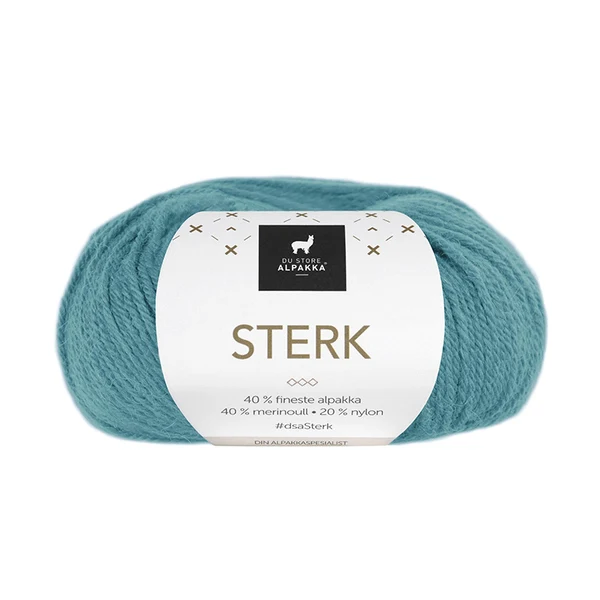 Du Store Alpakka Sterk 834 Turkos