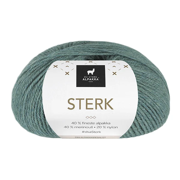 Du Store Alpakka Sterk 894 Ljus grön melerad