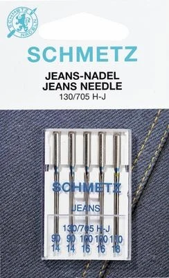 Schmetz Symaskinsnålar Jeans, 5 st
