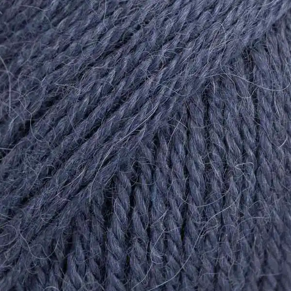 DROPS Alpaca 4305 Lila/grå/blå (Uni Colour)