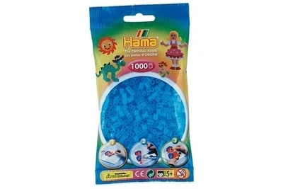 Hama Midi Pärlor, Transparent, 1000 st