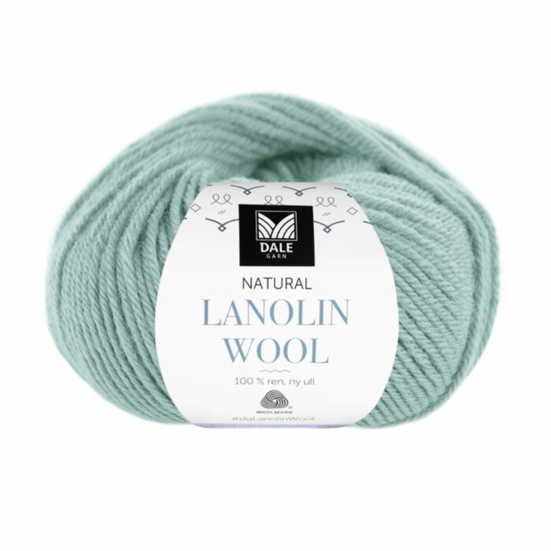 Dale Lanolin Wool 1460 Ljus aqua
