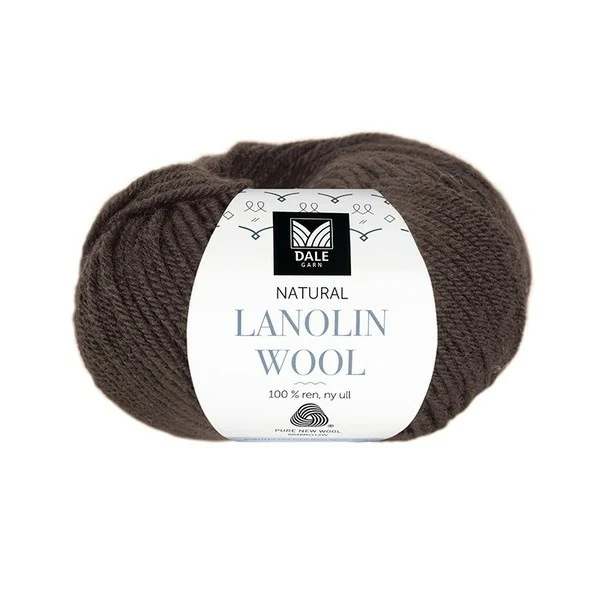 Dale Natural Lanolin Wool 1406 Espresso