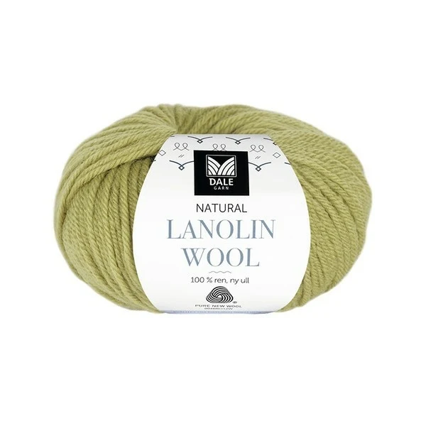 Dale Natural Lanolin Wool 1418 Vårgrön