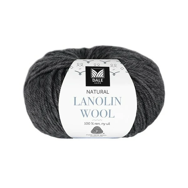 Dale Natural Lanolin Wool 1431 Koks melerad