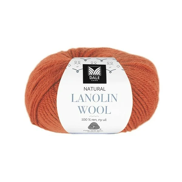 Dale Natural Lanolin Wool 1434 Orange