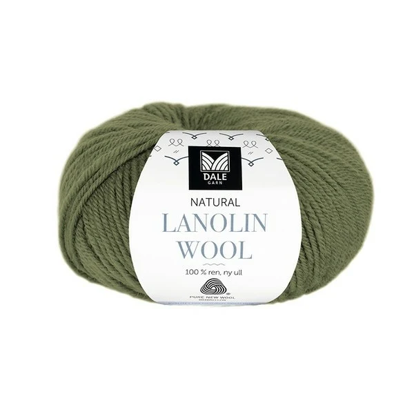 Dale Natural Lanolin Wool 1436 Oliv