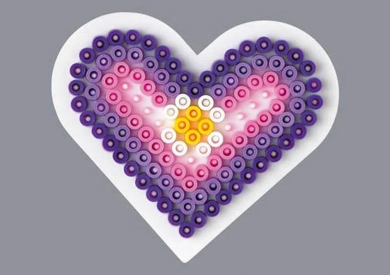 Hama Midi Pärlplatta 236 Litet Hjärta