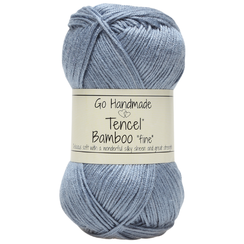 Go Handmade Tencel Bamboo 17368 Jeans blå