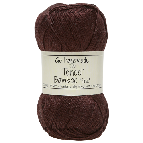 Go Handmade Tencel Bamboo 17353 Mörk brun