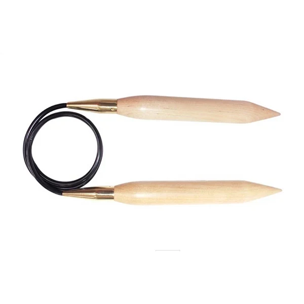 KnitPro JUMBO Birch Rundstickor 80 cm (20.00 - 35.00 mm)