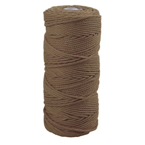 Knytgarn 2mm 100m 48 Brun