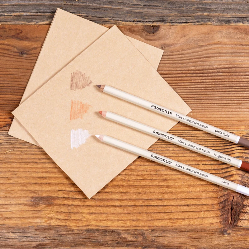 STAEDTLER mars lumograph pastellpennor, 6 st – P-SBK6