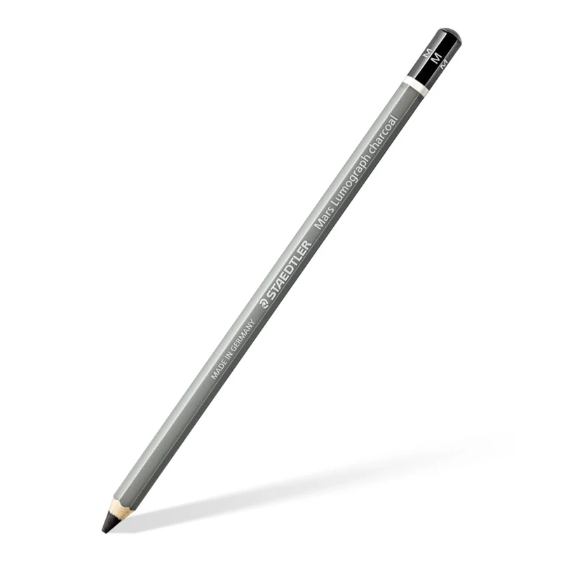 STAEDTLER mars lumograph charcoal & pappersstomp, 3 + 1 st – Single product
