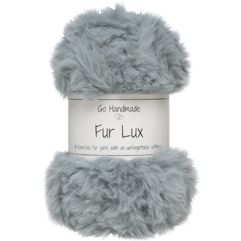 Go Handmade Fur Lux 17662 Light grey
