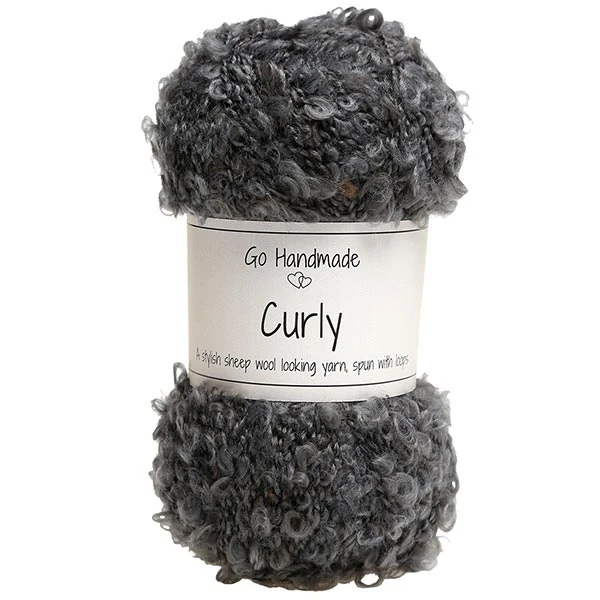Go Handmade Curly 17644 Mörk grå