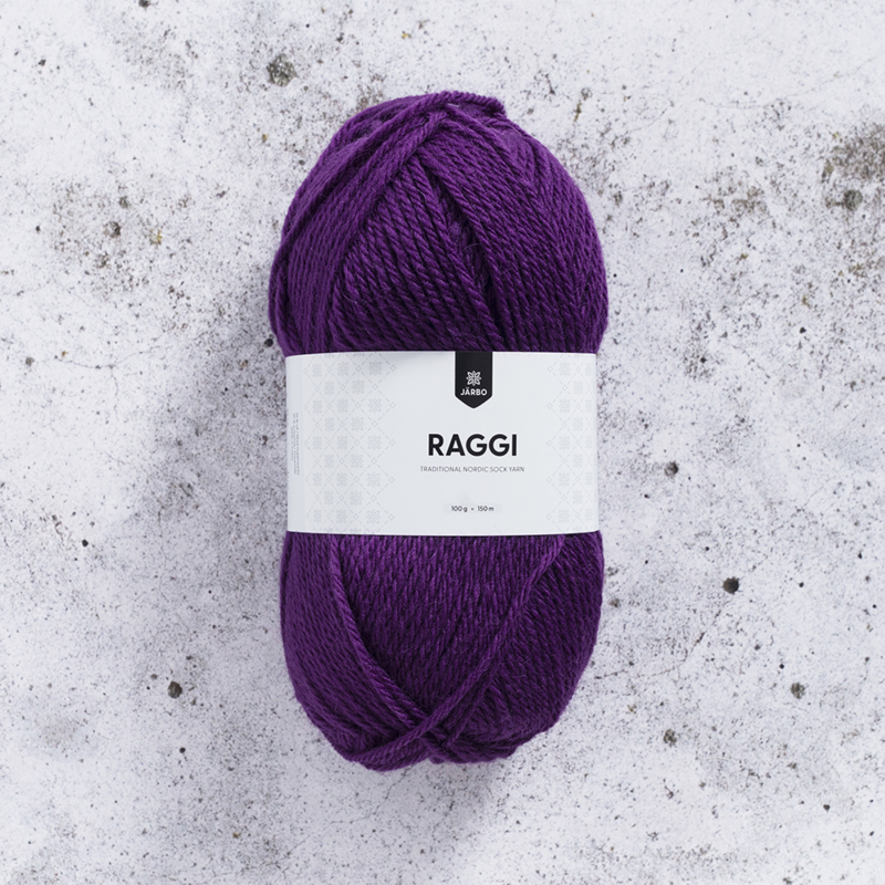 Järbo Raggi 100g 15179 Deep Plum