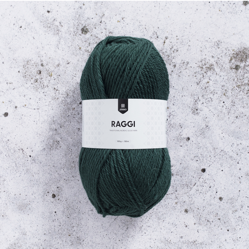 Järbo Raggi 100g 15172 Forest Green