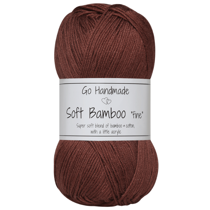 Go Handmade Soft Bamboo Fine 17427 Karamell