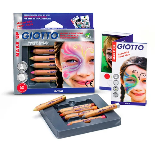 Giotto Make Up Pennor Glamour, 6 st
