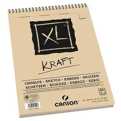 XL Kraft Sketch Paper Block