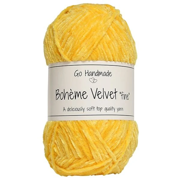 Go Handmade Bohème Velvet Fine 17615 Giraff gul