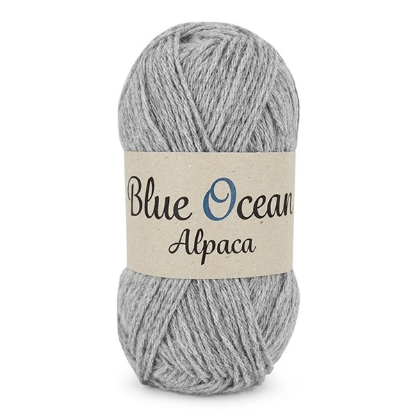 Svarta Fåret Blue Ocean Alpaca 03 Ljusgrå