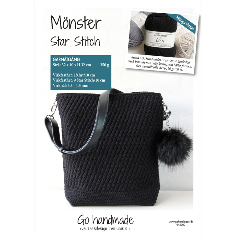Go Handmade Star Stitch Väska