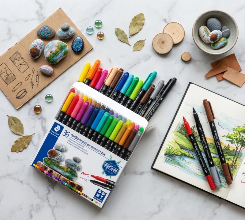 STAEDTLER Duotusser Permanent, 36 st – TB36