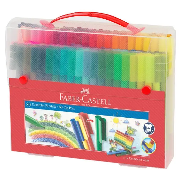 Faber-Castell Tusser Connector Case 80 st