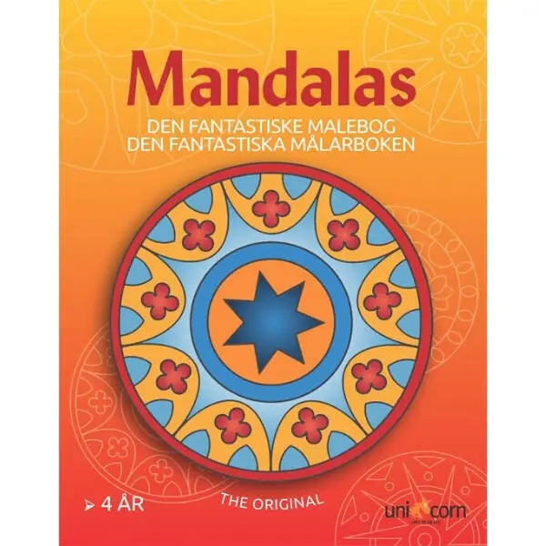 Faber-Castell Mandalas Den fantastiska målarbok 4 år