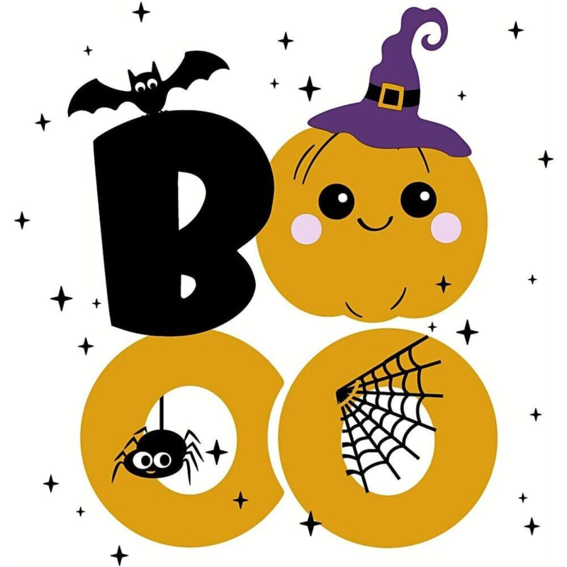 Servetter, Halloween, 33x33 cm, 20 st. Boo