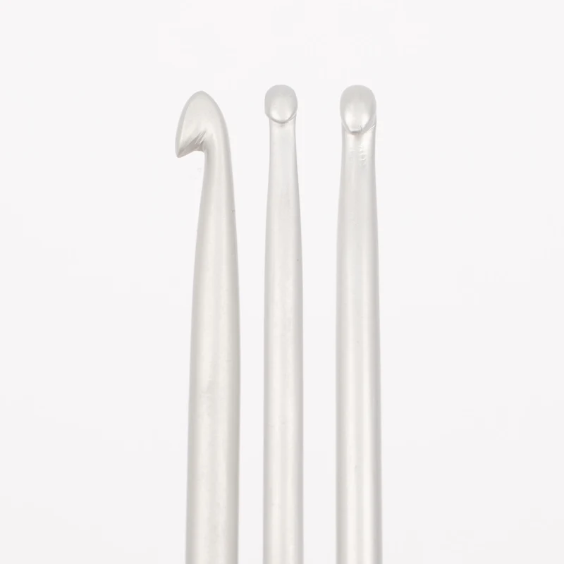 DROPS Basic Virknålar Aluminium 15 cm (2.00-5.00 mm)