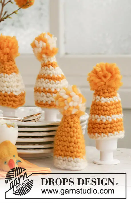0-505 Egg Hats by DROPS Design