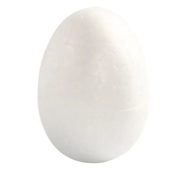 Ägg ev frigolit, 4,8 cm, 100 st.