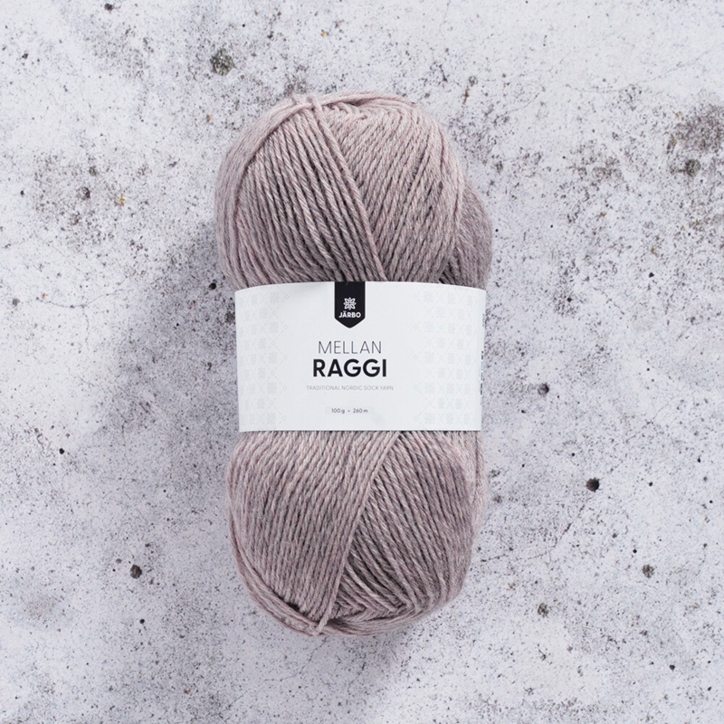Järbo Mellanraggi 100g 28396 Vintage Rose Denim