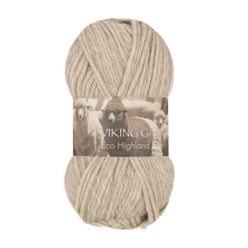 Viking Eco Highland Wool 212 Pärlgrå