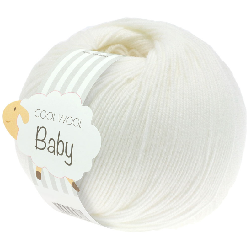 Lana Grossa Cool Wool Baby 207 Vit