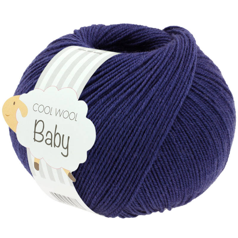 Lana Grossa Cool Wool Baby 327 Kungsblå