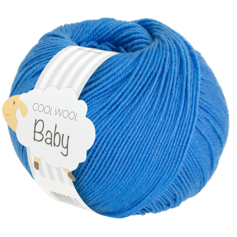 Lana Grossa Cool Wool Baby 322 Kornblå